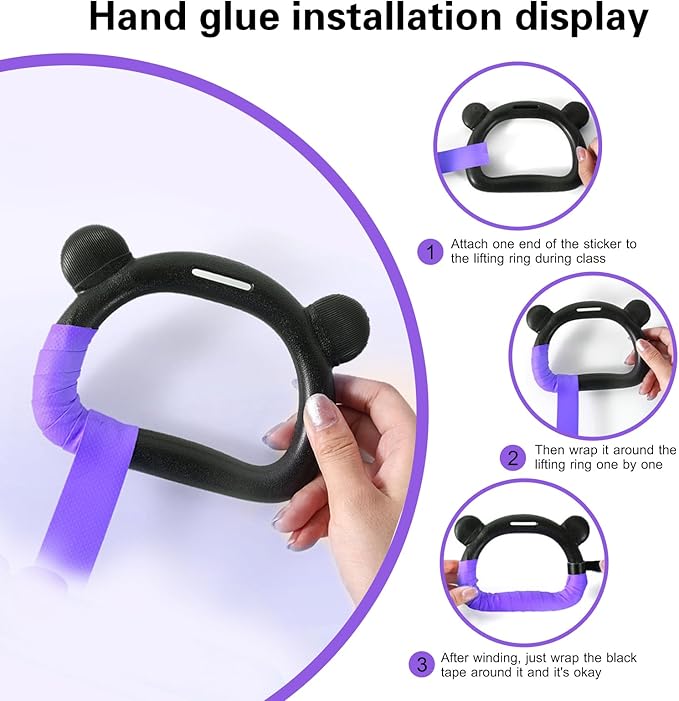 Kids Gymnastics Rings, Children's Home Gym Equipment, Children's Adjustable Strap Strength Training Rings, Pulling Rings for Physical Training