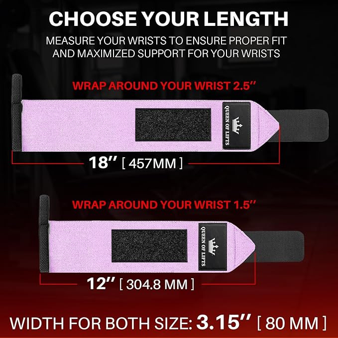 TECEUM Weightlifting Wrist Wraps with Thumb Loop – Pink – Beast Mode – 12 inch – Heavy-Duty Workout Wrist Support & Protection – Ideal for Powerlifting, Strength Training, Bodybuilding