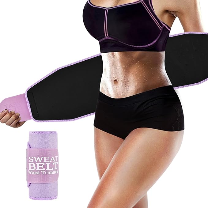 Lisacool Waist Trainer for Women Lower Belly Fat,Waist Sweat Band for Women,Belly Band Sweat Belt,Stomach Wrap,Body Shaper