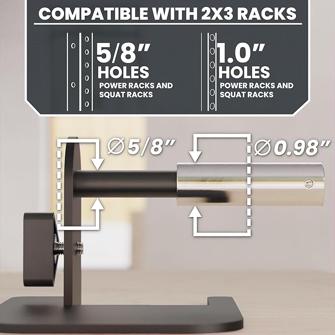 Synergee Step Plates for Power and Squat Racks. Compatible with 2x2, 2x3, and 3x3 Racks. Step-Up Plates for Reaching Pull-Up Bars, Chin-Ups, and Muscle-Ups
