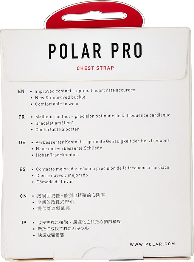 Polar Pro Chest Strap - Heart Rate Monitor Belt