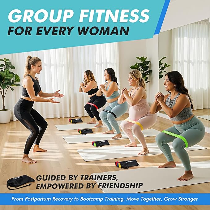 100PCS Resistance Bands Bulk Set for Group Fitness, Schools & Gyms – 20 Sets of 5-Level Natural Latex Loop Exercise Bands for Yoga, Pilates, Recovery & Team Gift Wellness Programs