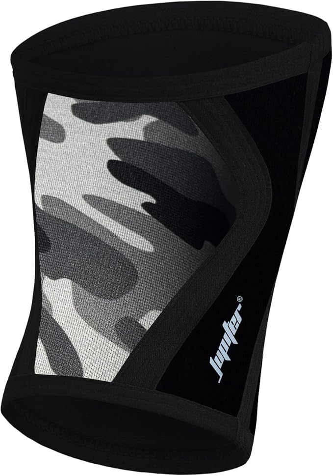 Knee Sleeves (1 Pair), 7mm Compression Knee Braces for Squats,Weightlifting,Powerlifting,Cross Training for Men & Women (XX-Large)