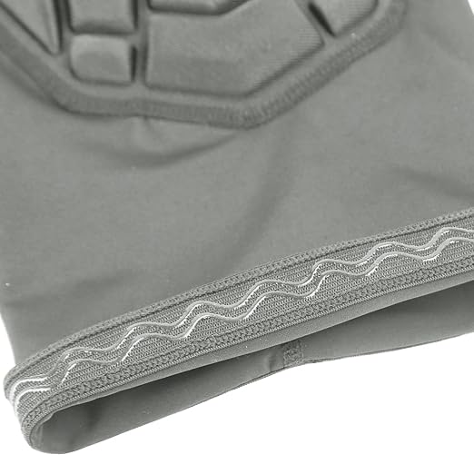 Knee Pads Wrestling Knee Sleeve Compression Leg Sleeves for Volleyball Basketball, Knee Compression Sleeve for Youth and Adult(Gray_XXL_2 Pcs)