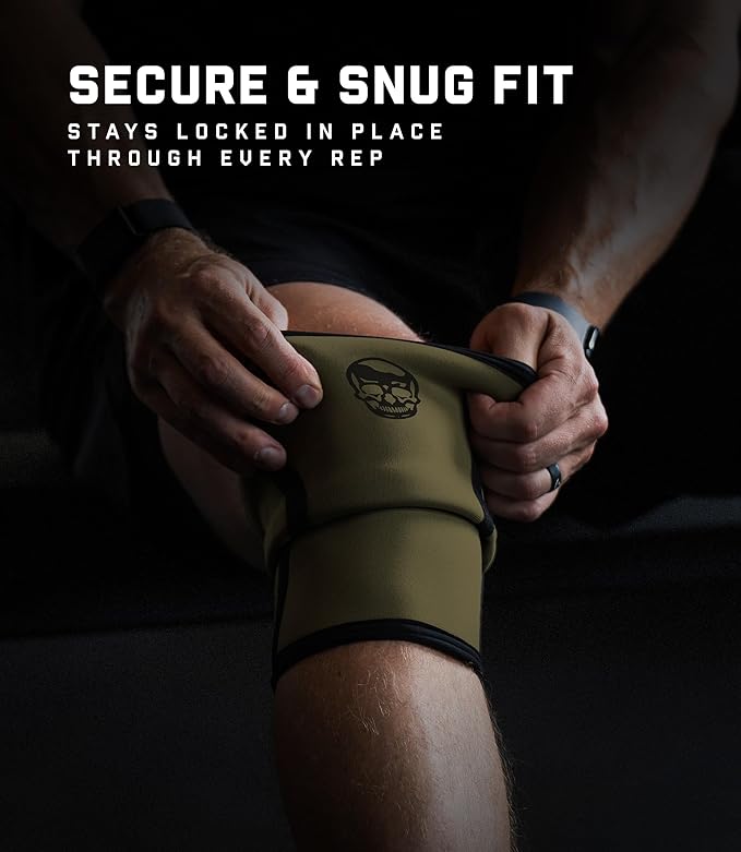 Gymreapers 5MM Knee Sleeves for Weightlifting, Squats, Powerlifting, and Functional Training – Compression Knee Support for Men & Women – Joint Protection & Recovery – Pair