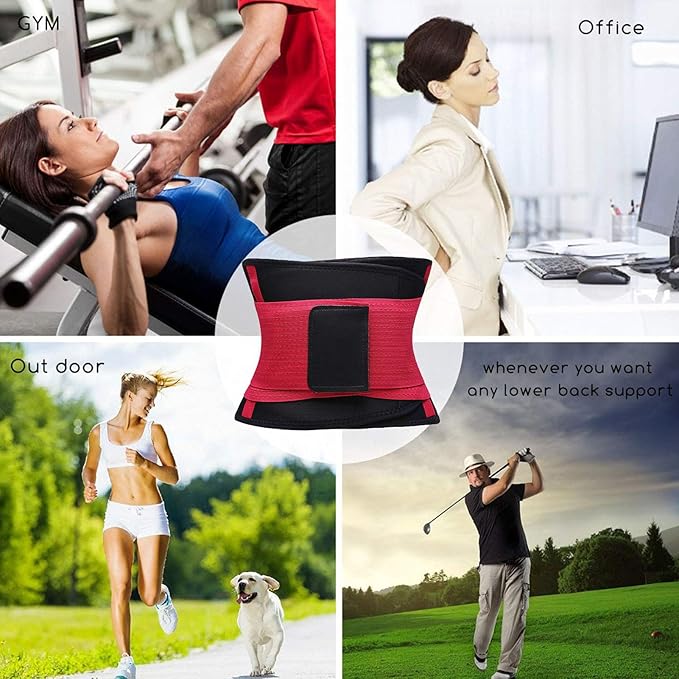 VENUZOR Waist Trainer Belt for Women - Waist Cincher Trimmer - Slimming Body Shaper Belt - Sport Girdle Belt (UP Graded)