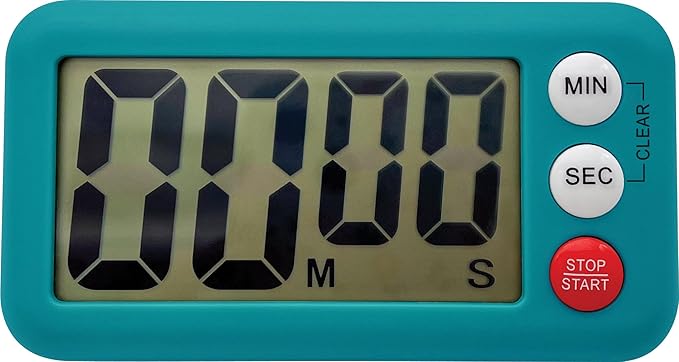 Teacher Created Resources Teal Magnetic Digital Classroom Timer (TCR21042)