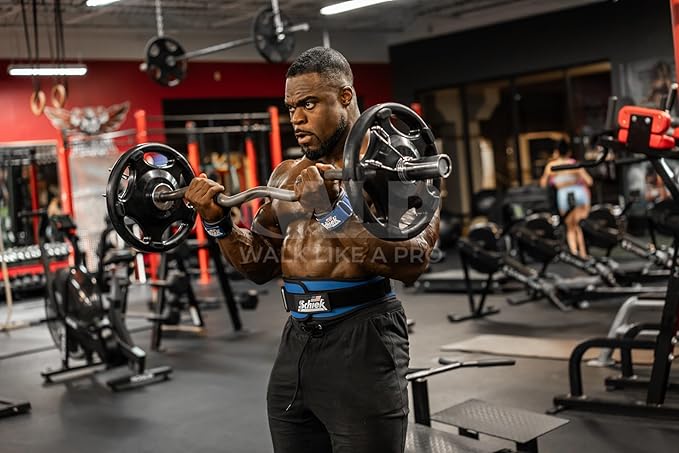 Schiek Sports Model 1907 Platinum Edition Ultimate Grips - 3 in 1 Weight Lifting Straps Wrist Wraps and Grip Pads - Secure Non Slip Control and Comfort for Strength Training