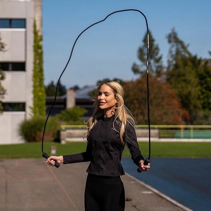 Heavy Jump Rope by Dayan Kolev; 1lbs Weighted Skipping Rope for Beginners and Professional Athletes;