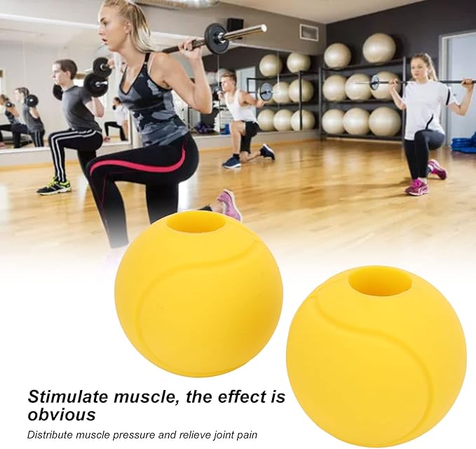 Barbell Grips for Weightlifting & Strength Training – Dumbbell Grips with Thick Silicone Adapter, Non-Slip Design for Reduced Hand Fatigue – Fits 25-30mm Bars, Home Gym Use (Yellow)