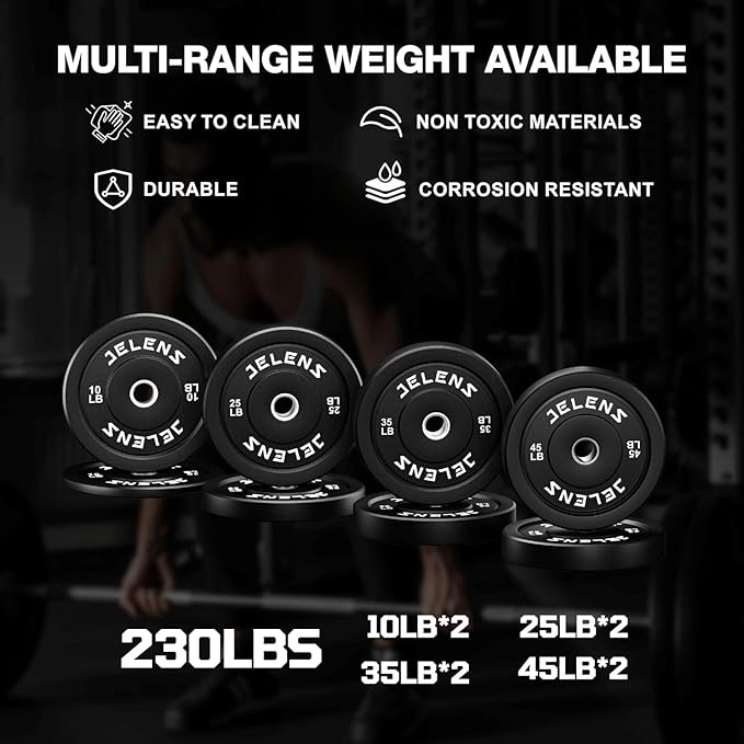 JELENS S21 Power Cage, Multi-Function Power Rack with Adjustable Cable Crossover System, 2000LBS Squat Rack for Home Gym with More Training Attachments