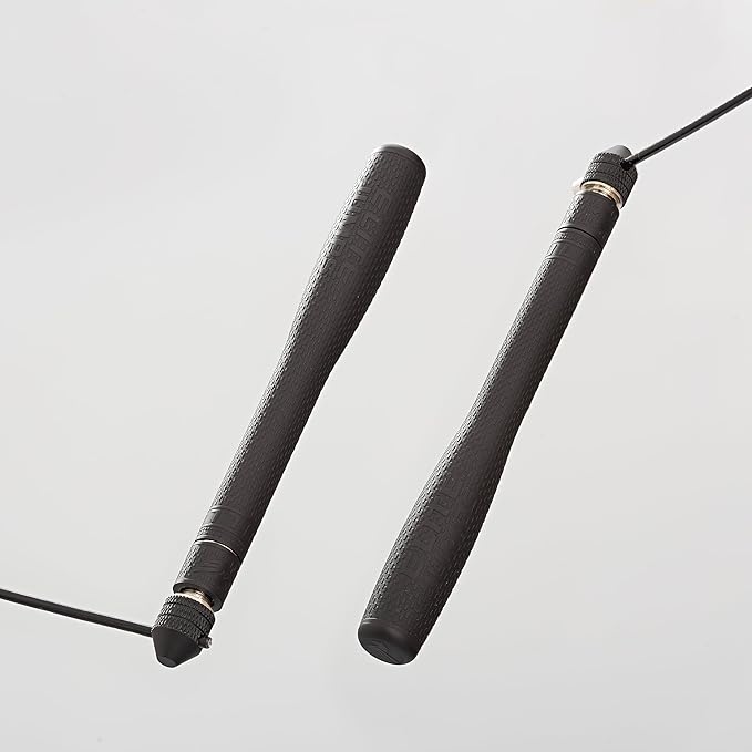 Elite Jumps Bullet Comp Jump Rope - Speed Jump Rope for Double Under WOD Training - High Performance Professional Speed Rope for Training and Fitness - Lightweight & Durable Skip Rope for Workout