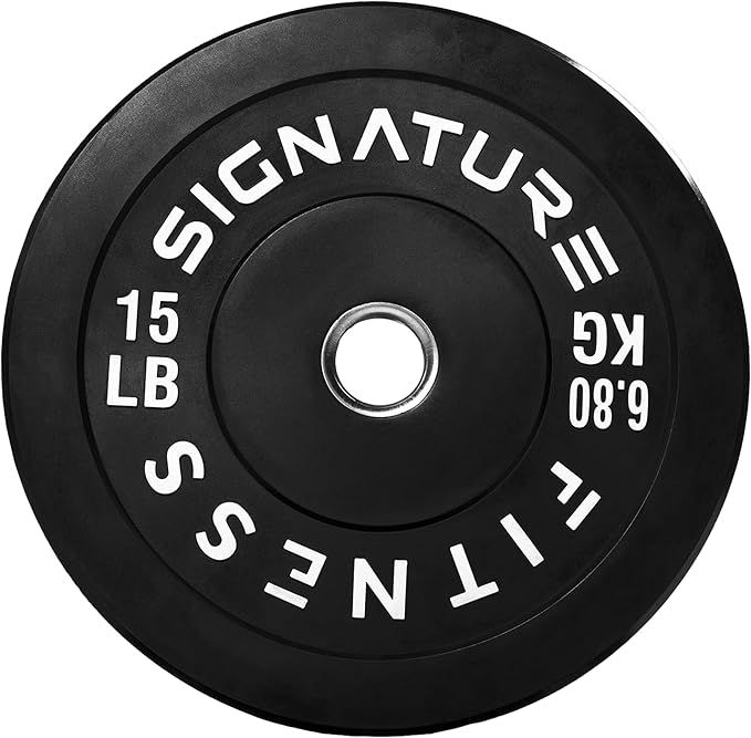 Fitvids 2-Inch Olympic Rubber Weight Plates Sets, Bumper Plates Set with Barbell for Strength Training, 180-390 Lbs Multiple Options