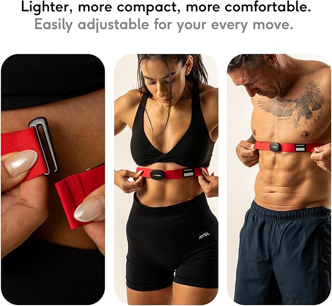 Myzone Heart Rate Monitors - Physical Activity Fitness Tracker for Your Chest – Bluetooth Connectivity and Waterproof Device for Sport and Fitness Activities