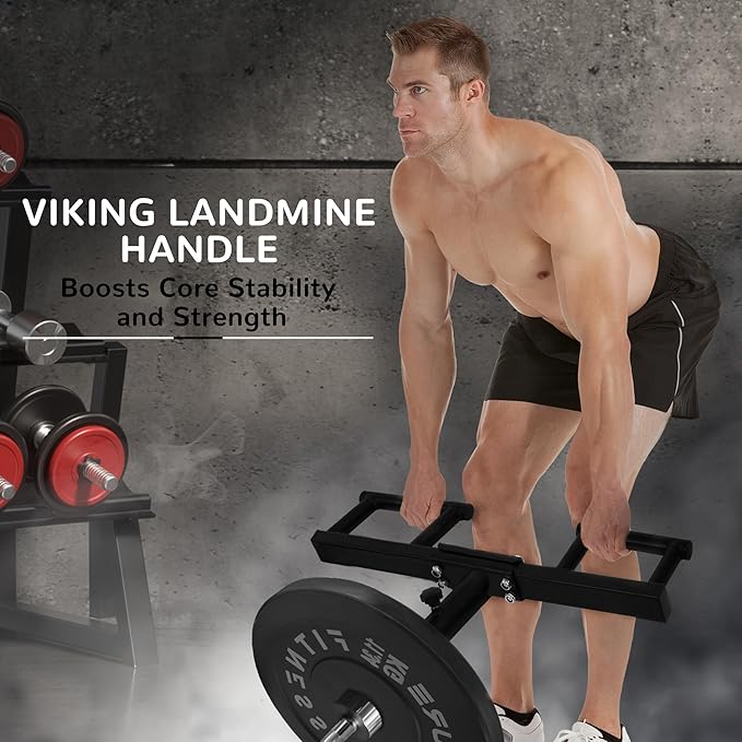 Fitvids Upgraded Adjustable Jammer Arms, Lever Arms, Monolift Attachments Rated 600 LB Per Arm, Fits Racks at All Post Sizes and Hole Sizes, Pair