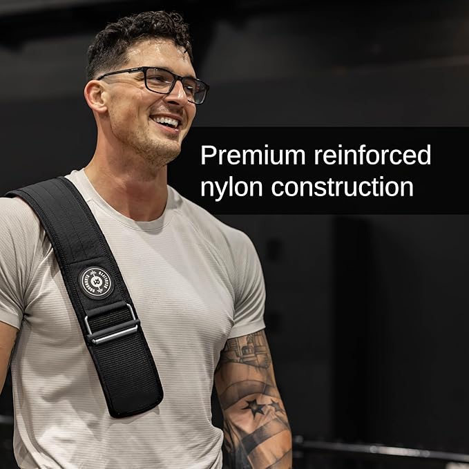 Weight Lifting Belt for Squats, Weightlifting Belt for Deadlifts - 4in Back Support for Bodybuilding | Powerlifting, Locking Metal Buckle, Weight Lifting Belts for Men - Quick Locking