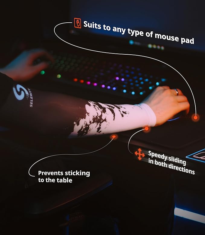 Gaming Arm Sleeve PC Sport compression esports gamer sleeve