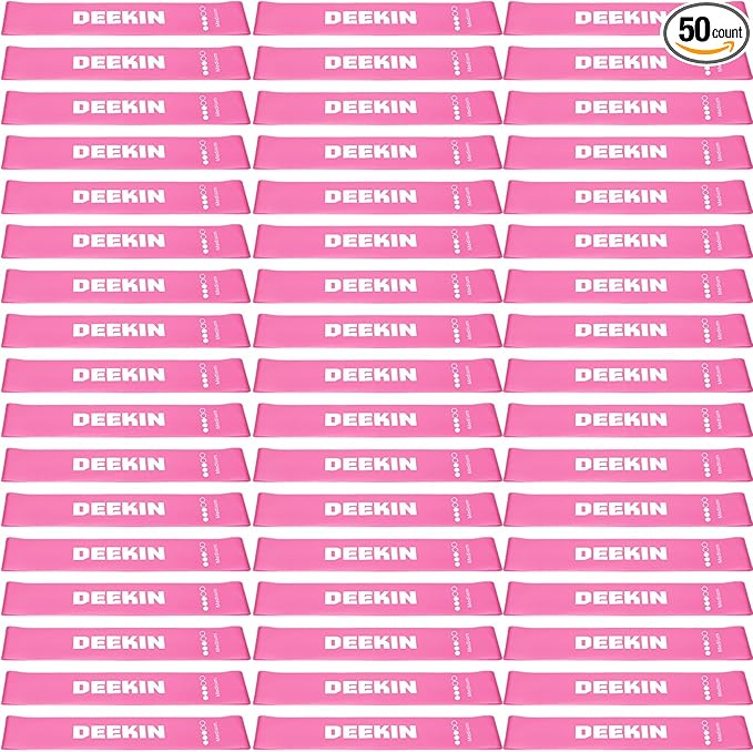Deekin Resistance Bands Resistance Loop Exercise Bands Exercise Equipment Elastic Ring for Women and Men Home Fitness, Gym, Yoga