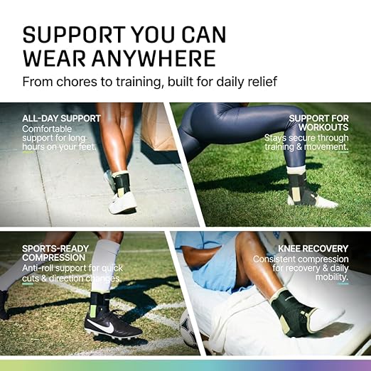 MODVEL Slim Lace Up Ankle Brace, Adjustable Ankle Braces for Men, Ankle Brace for Women, Ankle Support for Women – Figure 8 Ankle Brace Strapping with Soft Pads for Sprained Joint Stability Ankle Wrap