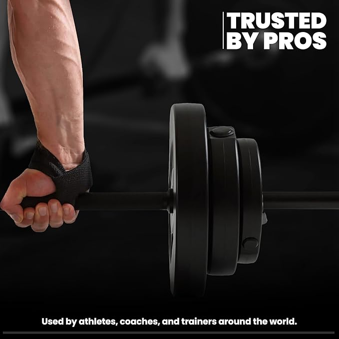 Real Steel Lifting Wrist Straps for Weightlifting, Bodybuilding, Powerlifting, Strength Training, & Deadlifts - Padded Neoprene with 24 inch Cotton