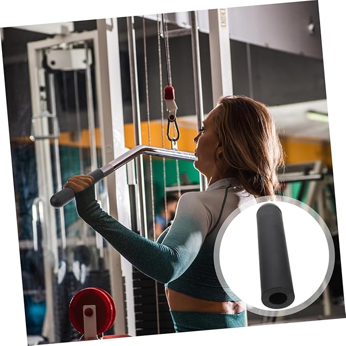 BESTonZON Barbell Sleeve Adapter for Weight Lifting 200mm Plastic Dumbbell Handle Cover Gym Accessories for Secure Grip and Protection Weight Adapter for Home and Gym Workouts