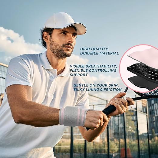 Wrist Brace for Carpal Tunnel 2 Pack Right Left Hand, Adjustable Wrist Brace for Day Night Support, Wrist Support Wraps for Women Men,Tendonitis, Arthritis, Weightlifting, Sports, Pink&Nude