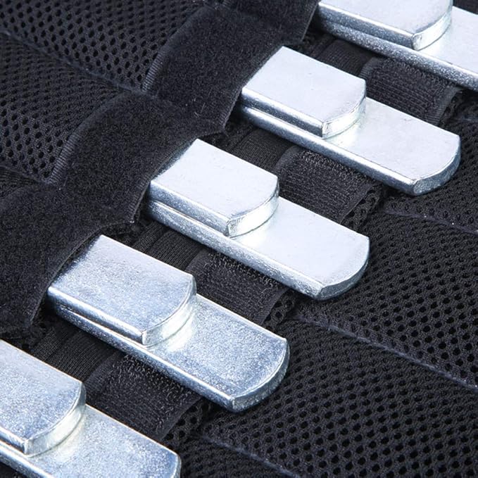 Steel Plates for Weighted Vest, Strength Training Weight Steel Plate Adjustable Round Head Rustproof