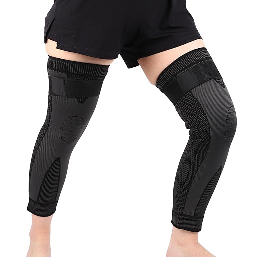 SUJAYU 2 Pack Knee Wraps for Pain Relief Women Men, Knee Compression Sleeve for Men Women, Compression Knee Brace for Arthritis Pain and Support (Black, Medium)