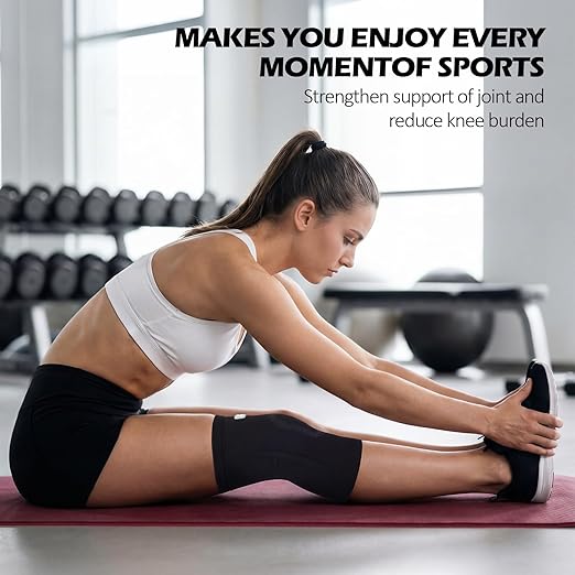 GOOGAH Knee Compression braces 2-Pack - Pain Relief Support for Arthritis, ACL & Meniscus Tears | Breathable Nylon Knee Sleeves for Men & Women | Sizes XXS-2XL