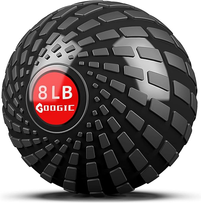 Slam Ball 8 lbs Medicine Ball Weighted Balls for Exercise and Workout, Strength, Cardio, Cross-Training and Core Workouts