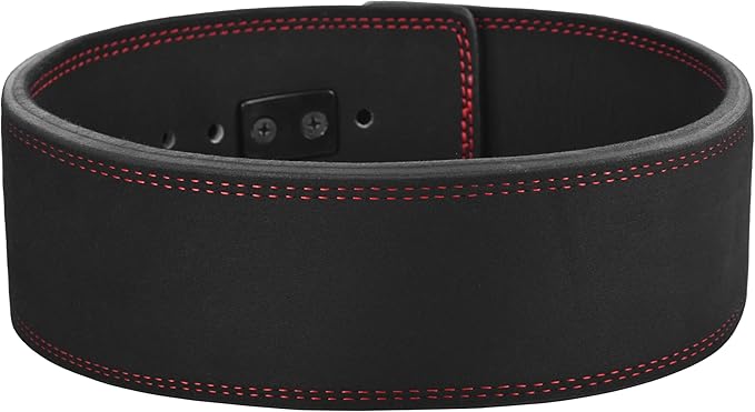 DEFY Weightlifting Lever Belt – 4” Wide Powerlifting Strongman Gym Belt for Men & Women – 10MM Lever Belt for Lower Back Support, Workout, Deadlift & IPF Bodybuilding