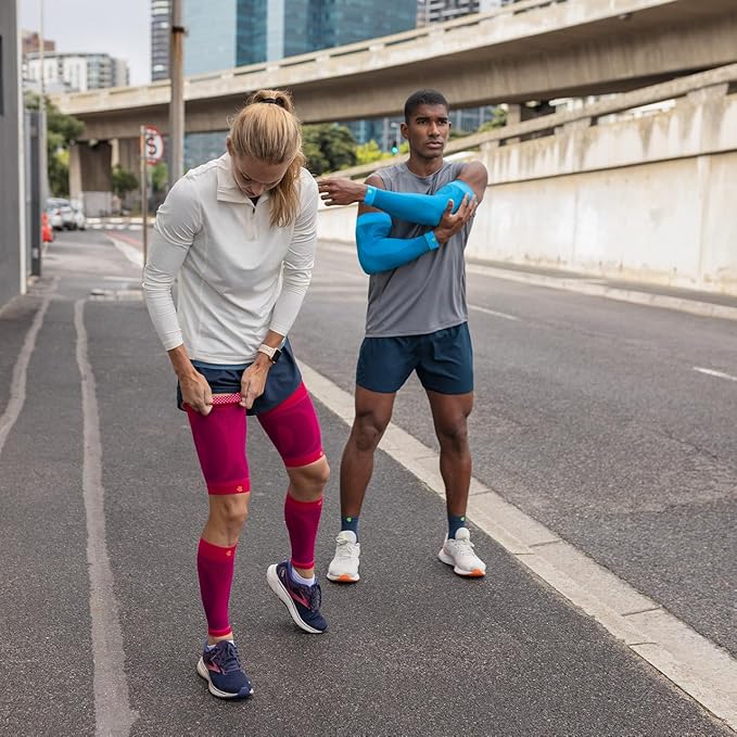 Bauerfeind Sports Compression Upper Leg Sleeves (1 Pair) - Thigh & HamstringCompression for Improved Blood Circulation