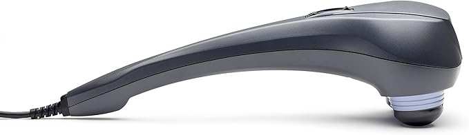 Thumper Sport Percussive Massager - Deep Tissue Home use Massage for Muscles, Back, Shoulders, Neck, Legs, arms. Portable Therapy Action Electric Handheld Massager with Long Handle