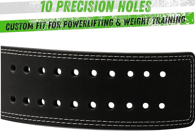 Harcos 13mm Premium Full Grain Leather Lever Weight Lifting Belt for Men & Women – Premium Gym Belt for Powerlifting, Squats, Deadlifts – Heavy Duty Lever Buckle – Weightlifting Belt for Gym Training & Bodybuilding