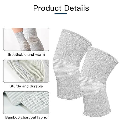 Onecompress - One Compress Premium Bamboo Knee Sleeve 2-pack Original(XX-Large(91-116))