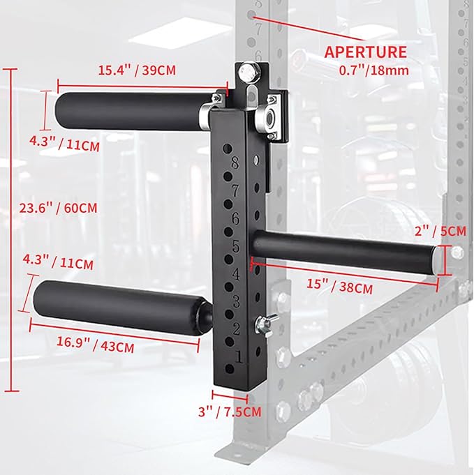 MARLANG Leg Extension and Curl Machine for Power Rack Attachments, Leg Extension Attachment for Home Gym, Leg Curl Attachment for Workout Equipment