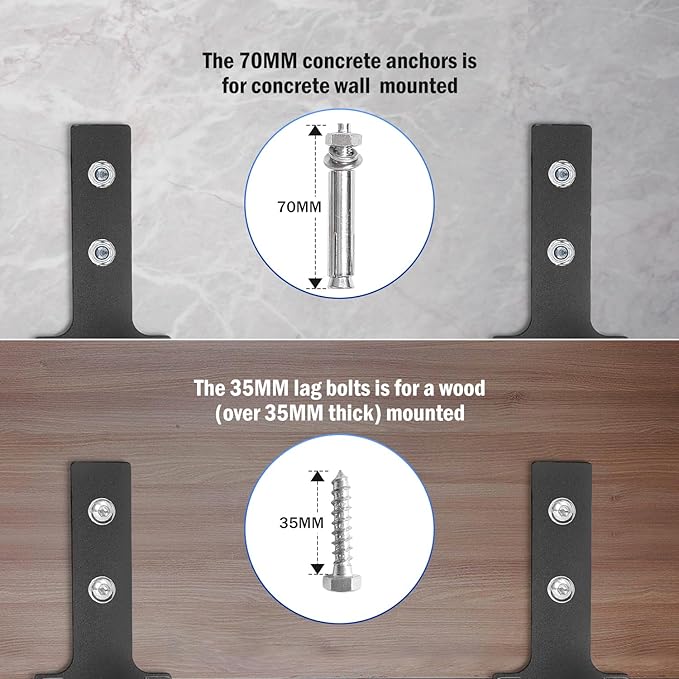Wall Mount Pull Up Bar, Joist Beam Rafter Mount Pull-up Bar, Ceiling Mounted Chin Up Bar for Home Gym with Punching Bag Hanger