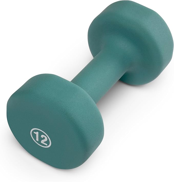 Marcy Colored Neoprene Dumbbell (Sold in Singles or Set) Hand Weights, Exercise Free Weights for Home Gym