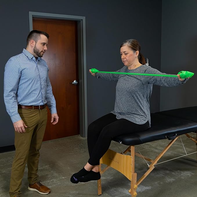 Serious Steel Fitness Flat Resistance Bands for Upper and Lower Body Strength Training and Exercise. (Non-Latex Flat Physical Therapy Exercise Bands - 4" x 25 Yards or 4" x 5 Feet)