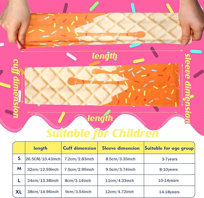 Newcotte 12 Pairs Arm Sleeves for Kids Compression Football Baseball Arm Sleeve Youth UV Protection Breathable Cooling Sleeve