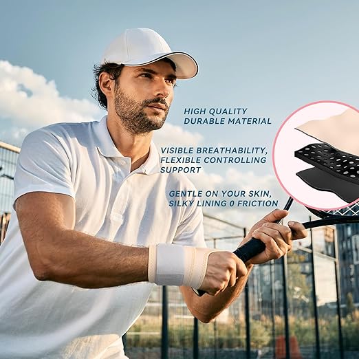 Wrist Brace for Carpal Tunnel 2 Pack Right Left Hand, Wrist Support Wraps for Women Men, Adjustable Wrist Brace for Day Night Support, Tendonitis, Arthritis, Weightlifting, Sports, Grey&Nude