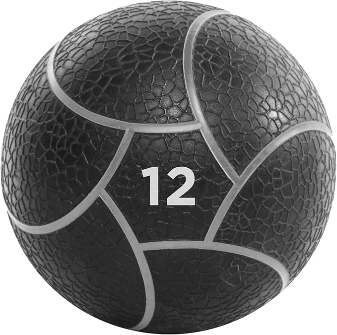 Power Systems 10" Elite Power Medicine Ball - Gray/Black