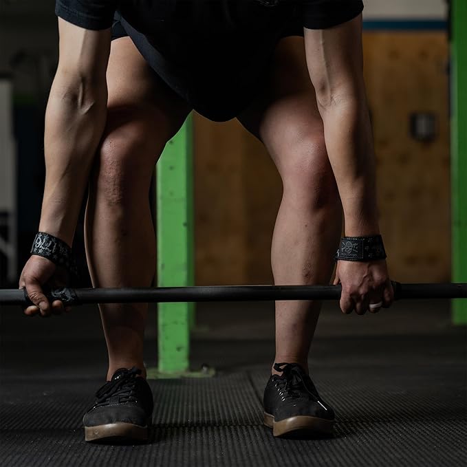 Iron Infidel Weight Lifting Straps - Wrist Straps for Weight Lifting, Deadlifting, Exercise, Crossfit, Strength Training, Olympic Lifts - Gym Straps for Grip Strength on Bar