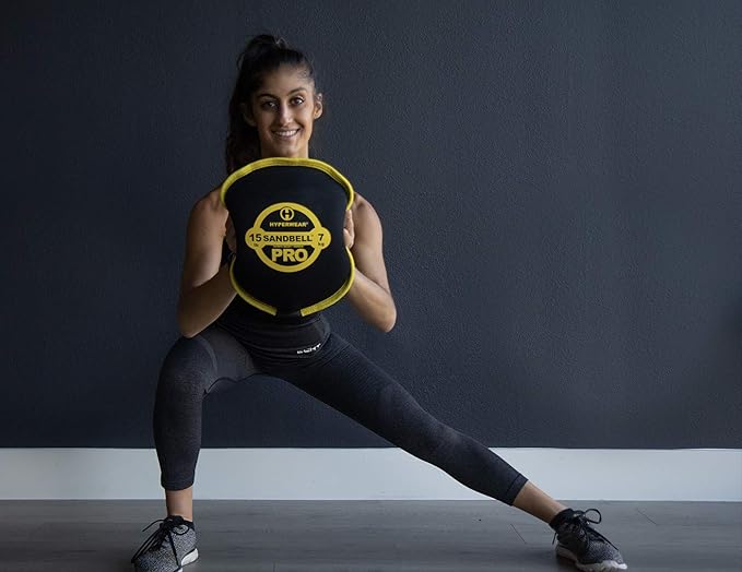 Hyperwear SandBell® PRO – Premium Soft Sandbag Weight for Functional Strength, HIIT & Slam Training (2–50 lb)