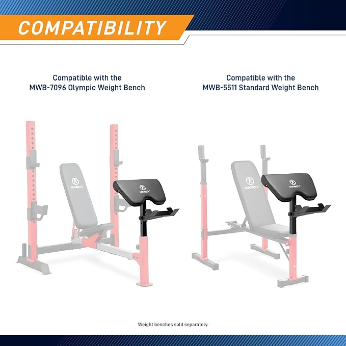 Marcy Weight Bench Accessory - Arm Curl ACC-8215AC