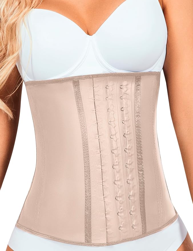 LadySlim by NuvoFit AUTHENTIC COLOMBIAN Premium Waist Trainer for Women Fajas Colombianas Reductoras Cinturilla Para Mujer