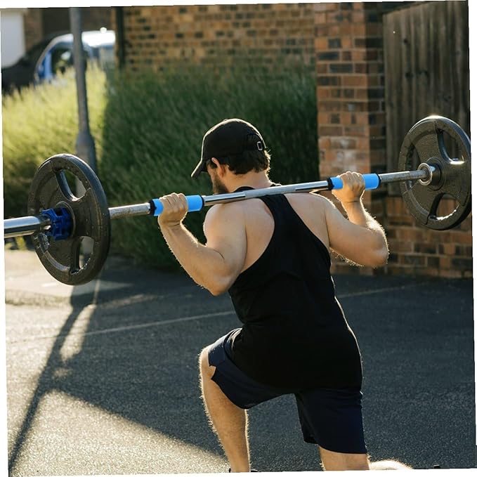 2pcs Anti-slip Barbell Pad Cover for Weight Lifting Durable Grip Protector for Pull-ups Dumbbell and Barbell Accessories Lightweight and Removable Design