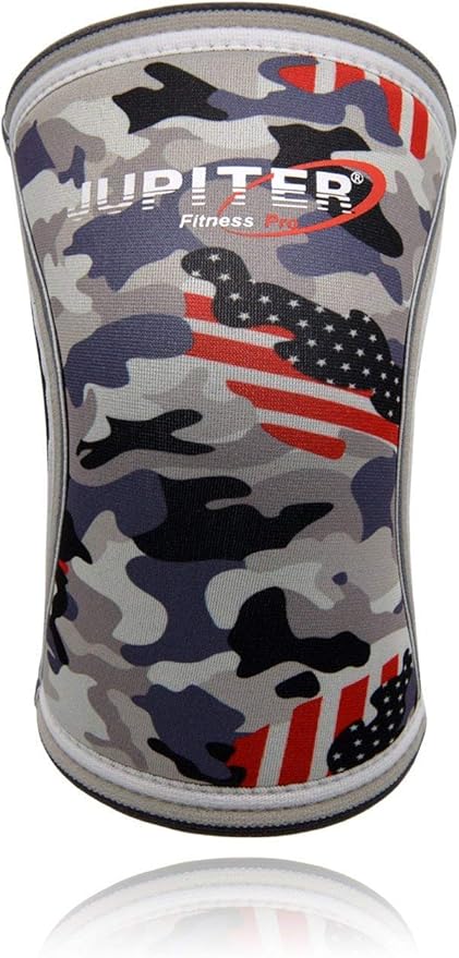 Knee Sleeves (1 Pair), 7mm Compression Knee Braces for Squats,Weightlifting,Powerlifting,Cross Training for Men & Women