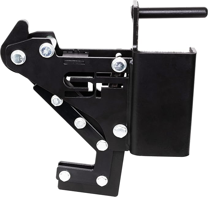 Fitvids Upgraded Adjustable Jammer Arms, Lever Arms, Monolift Attachments Rated 600 LB Per Arm, Fits Racks at All Post Sizes and Hole Sizes, Pair