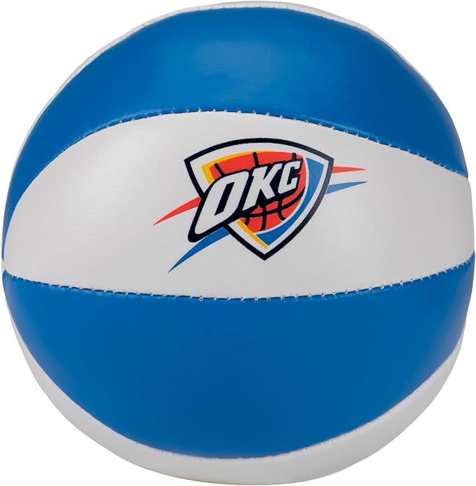 Franklin Sports NBA Toy Basketballs - 2 Pack of Kids Soft Mini Basketballs for Over The Door + Indoor Hoops - NBA Fan Shop